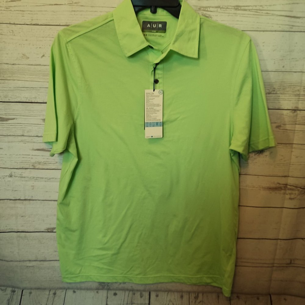 AUR AWARE MEN'S MEDIUM GOLF POLO TOP